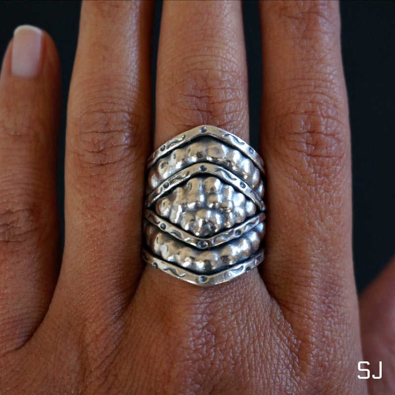 
                  
                    Tad Sterling Silver Ring - SOWELL JEWELRY
                  
                
