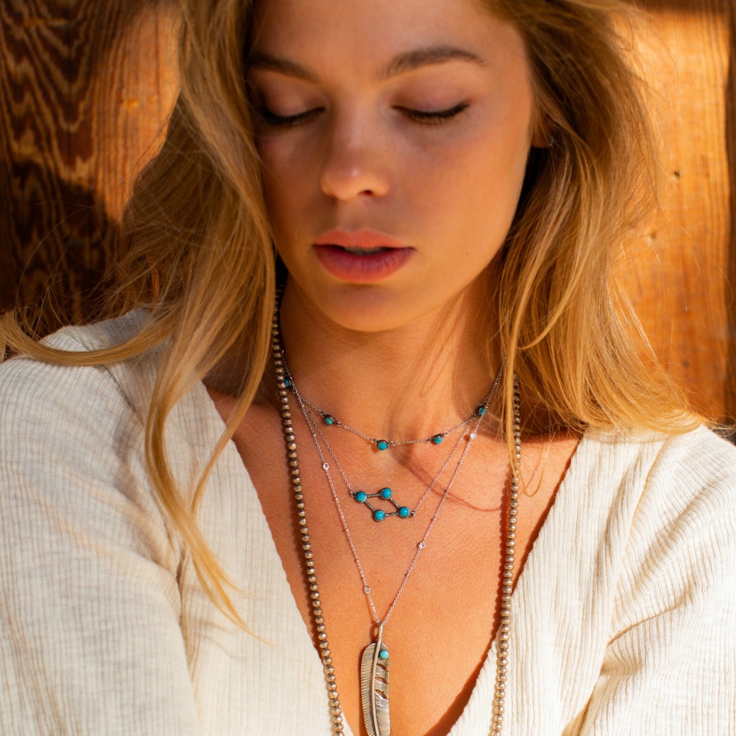 Load image into Gallery viewer, Balint Gemstone Necklace - SOWELL JEWELRY
