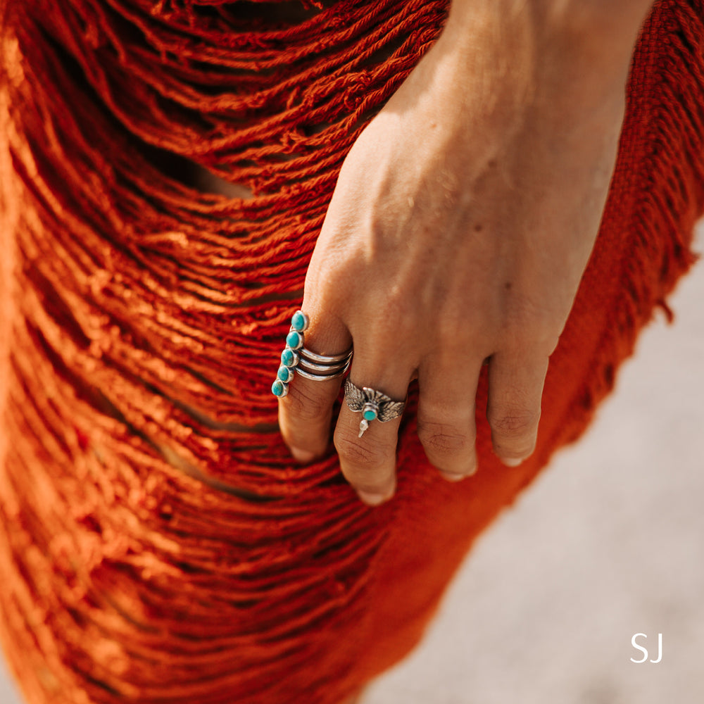 
                  
                    Hawk Turquoise Ring - SOWELL JEWELRY
                  
                