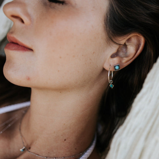 Catalina Turquoise Stud Earrings