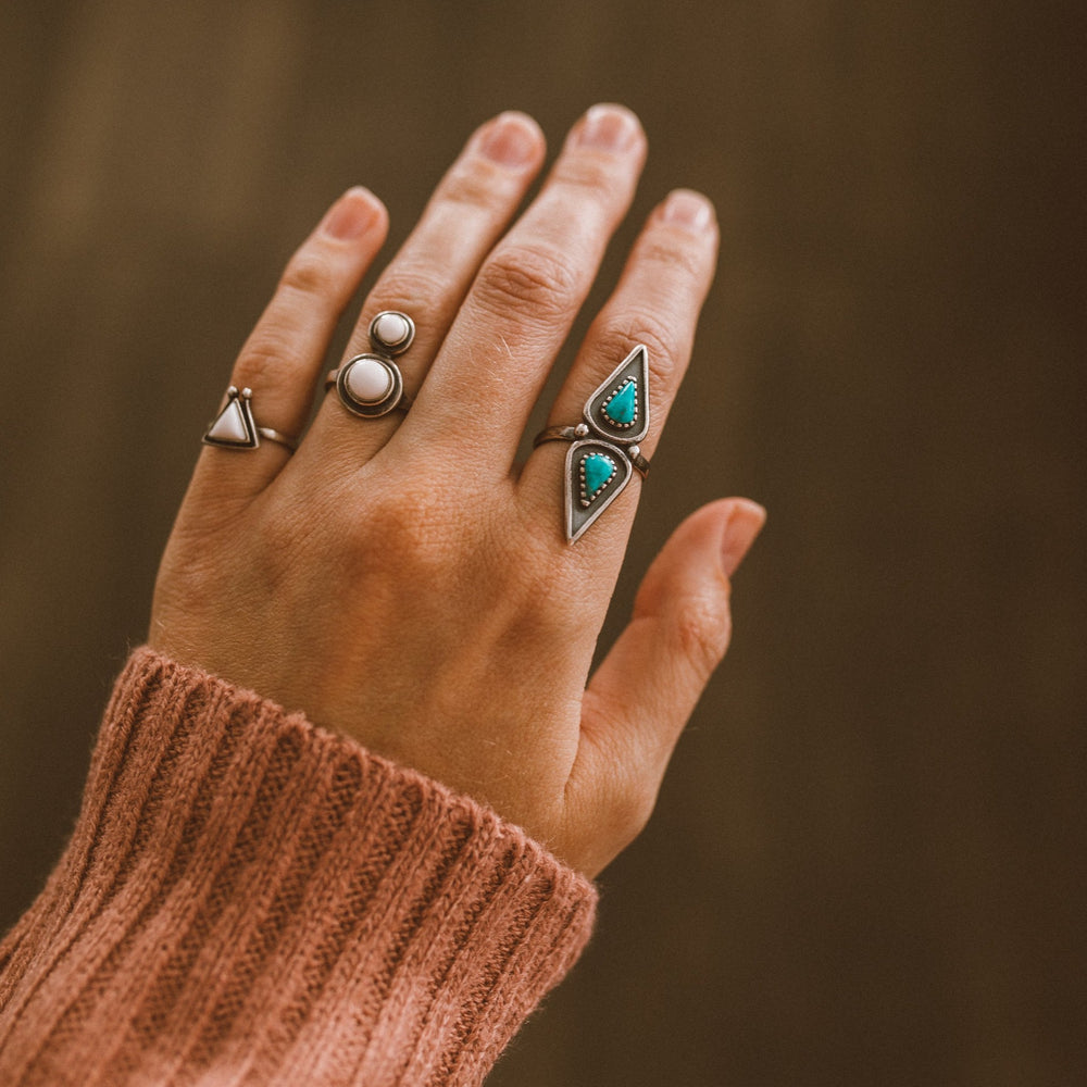 
                  
                    Hanale Turquoise Ring - SOWELL JEWELRY
                  
                