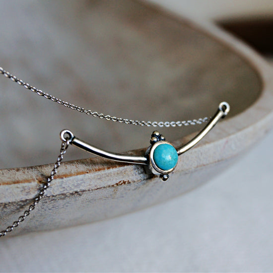 Aindrea Turquoise Necklace - SOWELL JEWELRY