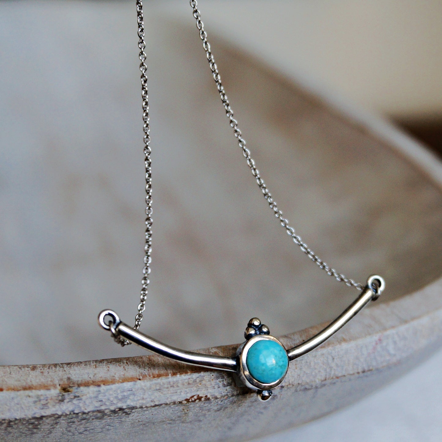 Aindrea Turquoise Necklace - SOWELL JEWELRY