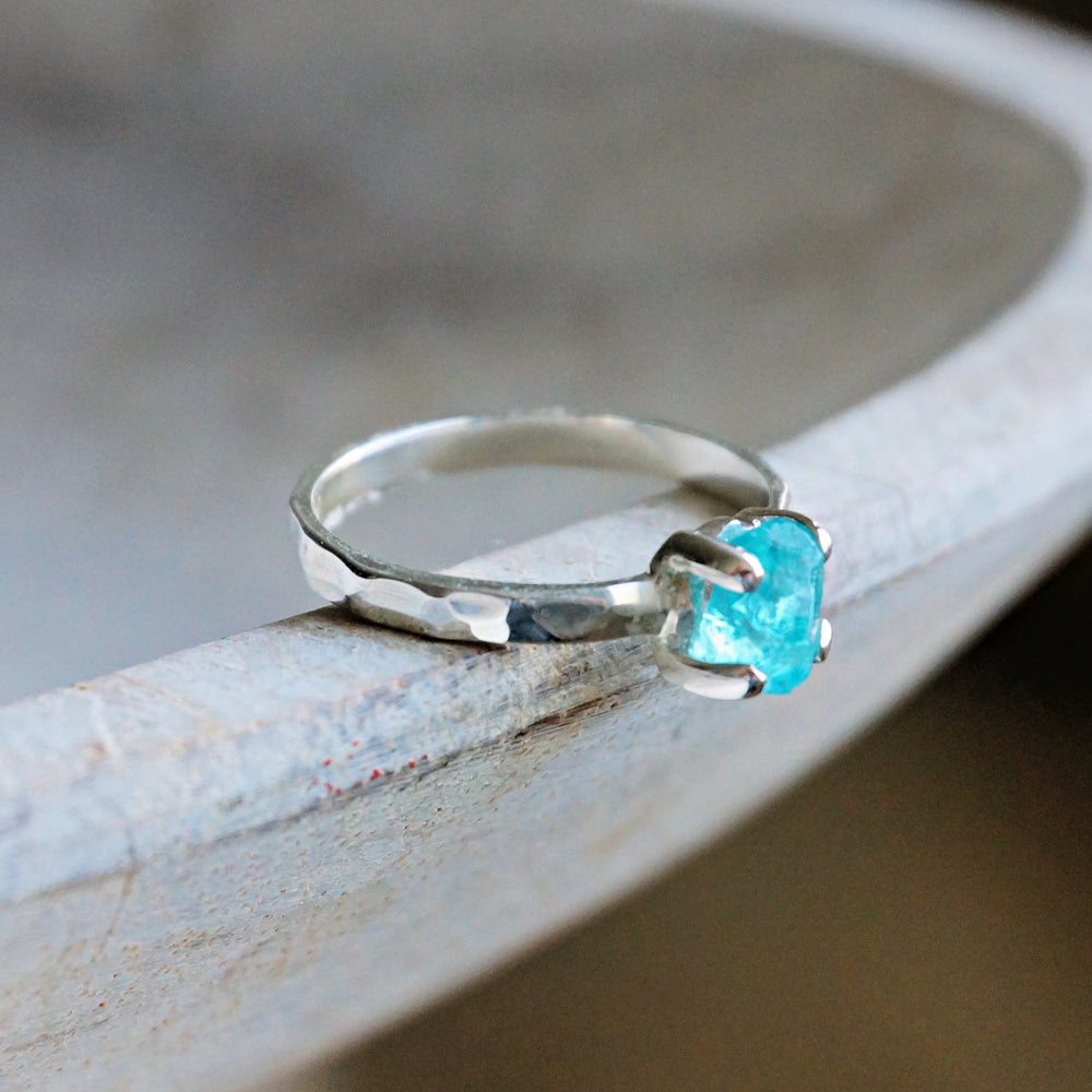 
                  
                    Lia Apatite Silver Ring
                  
                