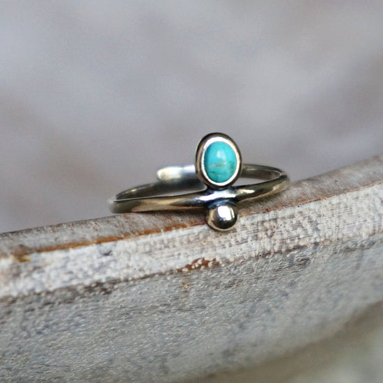 Load image into Gallery viewer, Pana Turquoise Ring - SOWELL JEWELRY
