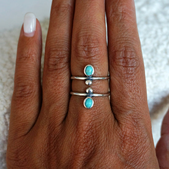 Pana Turquoise Ring - SOWELL JEWELRY